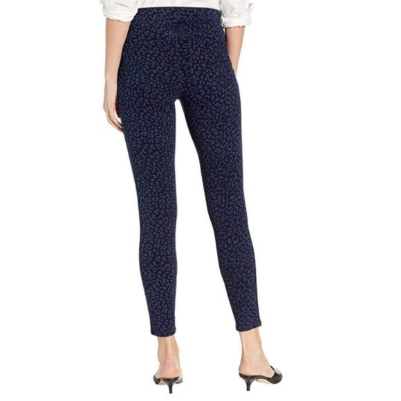 SPANX Denim Leopard Ankle Jean-ish Leggings - Picture 5 of 12
